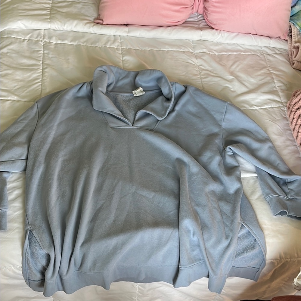 Women's Cozy Blue Sweater